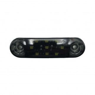 Габаритний ліхтар білий SMOKE 12-24v 9LED