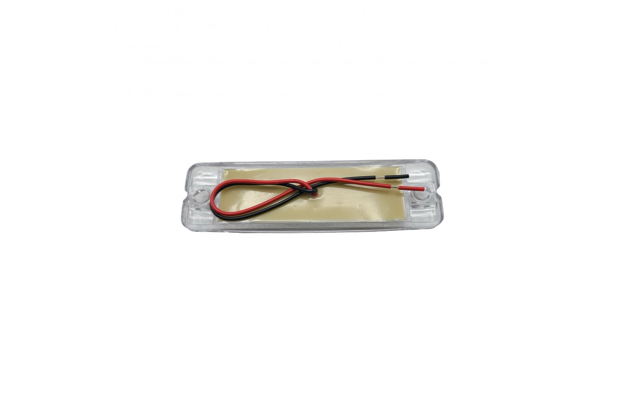 Габаритный фонарь двухрядный Белый 12-24v 18LED TH