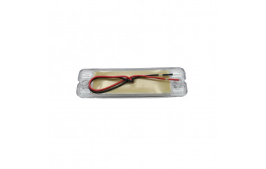 Габаритный фонарь двухрядный Белый 12-24v 18LED TH