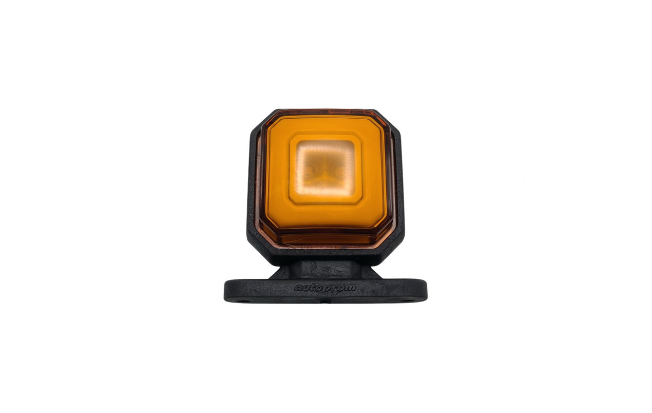 Габаритный фонарь квадратный 12-24v Красно-желтый LED