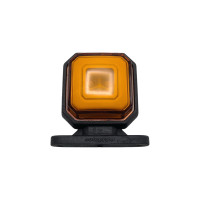 Габаритный фонарь квадратный 12-24v Красно-желтый LED