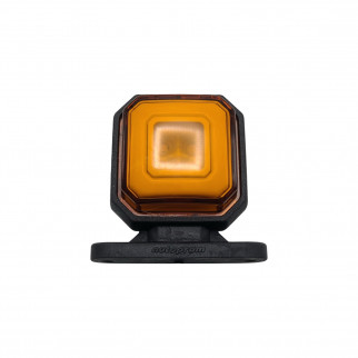 Габаритный фонарь квадратный 12-24v Красно-желтый LED