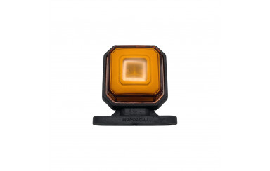 Габаритный фонарь квадратный 12-24v Красно-желтый LED