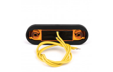 Габаритный фонарь "Slim" 4LED 12-24v Желтый LD3211
