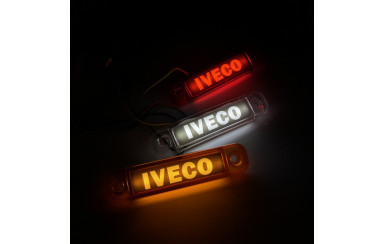 Габаритный фонарь с логотипом IVECO 24v Желтый