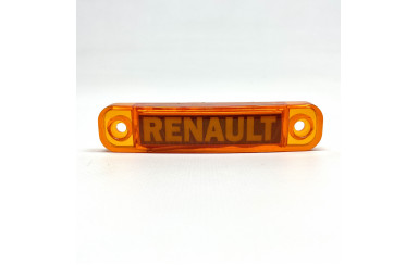 Габаритный фонарь с логотипом Renault 24v Желтый