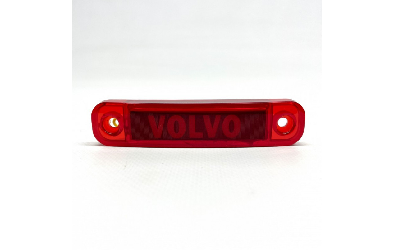 Габаритний ліхтар з логотипом VOLVO 24v Червоний