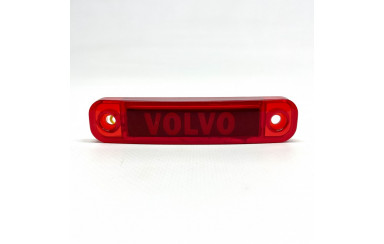 Габаритний ліхтар з логотипом VOLVO 24v Червоний