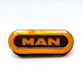 Габаритний ліхтар жовтий MAN Неон 24v LED