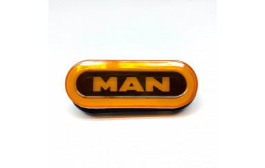 Габаритний ліхтар жовтий MAN Неон 24v LED