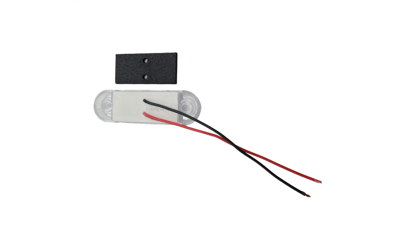 Габаритный фонарик светодиодный Белый 12-24v 3LED FR