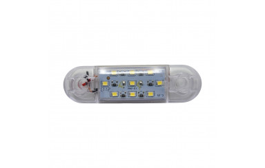 Габаритний ліхтарик світлодіодний Білий 12-24v 9LED TH