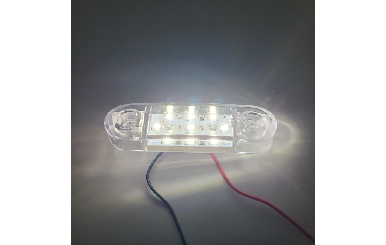 Габаритний ліхтарик світлодіодний Білий 12-24v 9LED TH