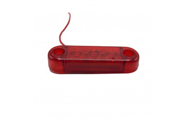 Габаритный фонарик светодиодный Красный 12-24v 3LED FR