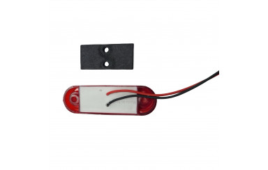 Габаритный фонарик светодиодный Красный 12-24v 3LED FR