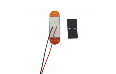 Габаритный фонарик светодиодный Желтый 12-24v 3LED FR