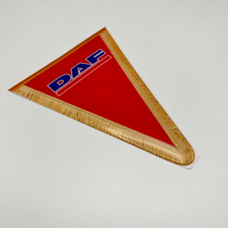 DAF Треугольная наклейка "Вымпел" Красная