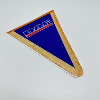 DAF Треугольная наклейка "Вымпел" Синяя