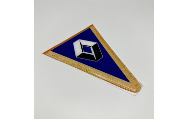 Renault Трикутна наклейка "Вимпел" Синя