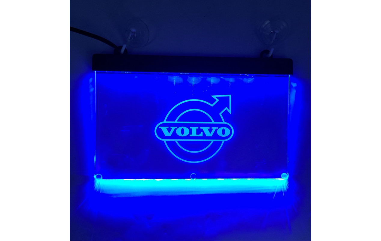 Світлодіодна табличка VOLVO 200x120мм 24v