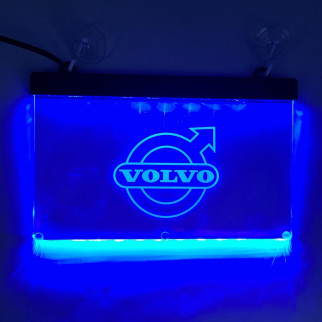 Светодиодная табличка VOLVO 200x120мм 24v
