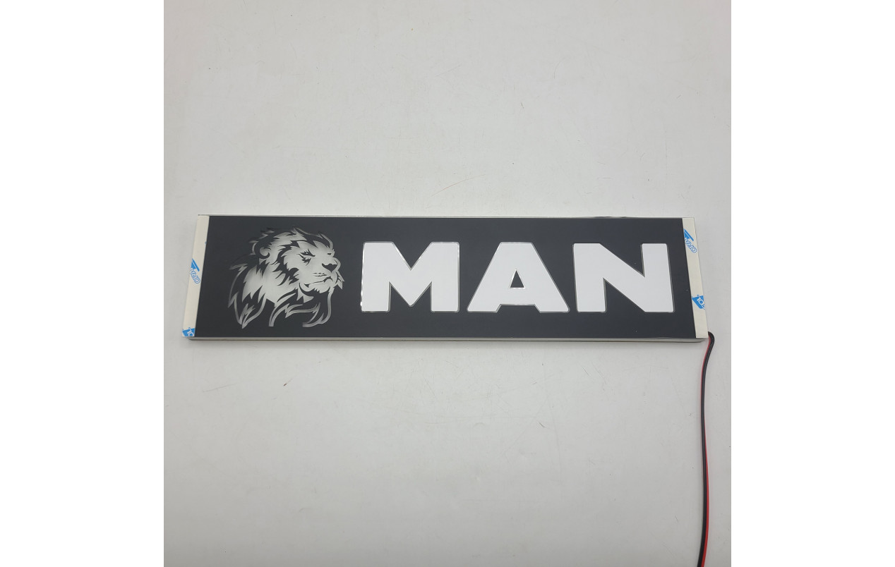 Светодиодная табличка на лобовое стекло MAN 40x10см 24v Красная
