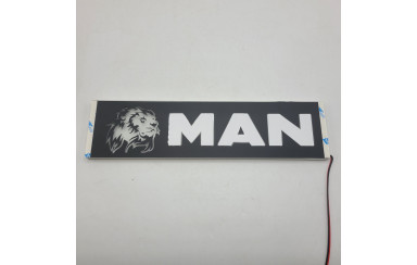Светодиодная табличка на лобовое стекло MAN 40x10см 24v Красная