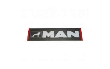 Светодиодная табличка на лобовое стекло MAN 40x10см 24v Синяя