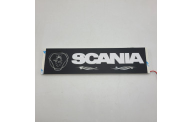 Светодиодная табличка на лобовое стекло SCANIA 40x10см 24v Синяя