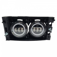 Фара противотуманная DAF XF105 DRL Білий LED 24v с кронштейном LH
