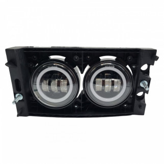 Фара противотуманная DAF XF105 DRL Білий LED 24v с кронштейном LH