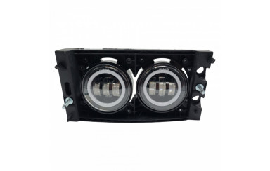 Фара противотуманная DAF XF105 DRL Білий LED 24v с кронштейном LH