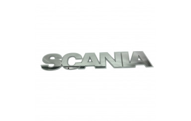 Буквы-эмблема с подсветкой на капот Scania белые