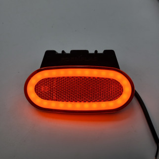 Габаритний ліхтар із кронштейном LED 12-24v Жовтий Неон FR0226