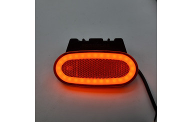 Габаритний ліхтар із кронштейном LED 12-24v Жовтий Неон FR0226
