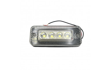 Ліхтарик лобовий MAN/DAF Білий 24v 4LED NOKTA