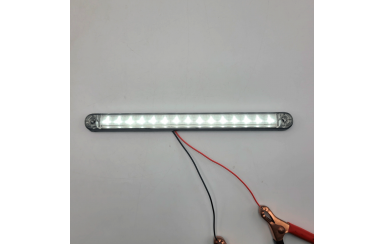 Габаритный фонарь Белый 24v 15LED NOKTA