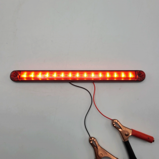 Габаритный фонарь Красный 24v 15LED NOKTA