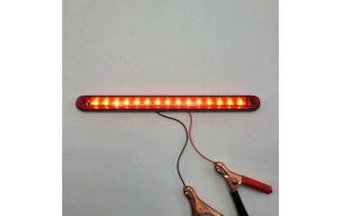 Габаритный фонарь Красный 24v 15LED NOKTA