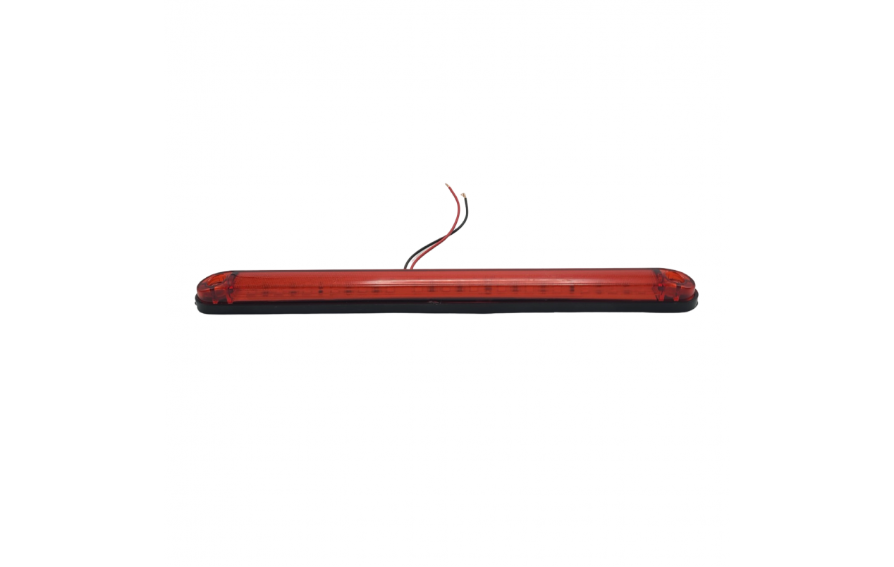 Габаритный фонарь Красный 24v 15LED NOKTA