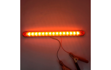 Габаритный фонарь Красный 24v 15LED NOKTA