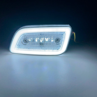 Габаритный фонарь Mercedes Actros MP 4 неон белый LED 24v