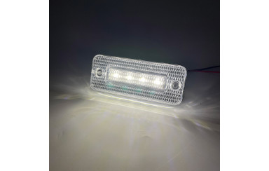 Габаритный фонарь диодный белый MAN/DAF 12-24v LED YP