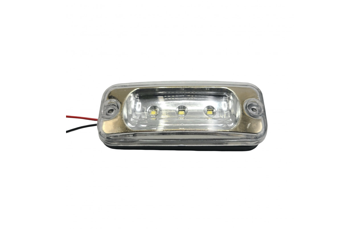 Габаритный фонарь кабины DAF XF - CF - LF Белый 24v 3LED NOKTA