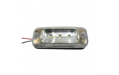 Габаритный фонарь кабины DAF XF - CF - LF Белый 24v 3LED NOKTA