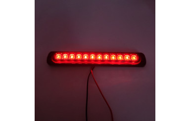 Габаритний ліхтар червоний SMOKE 12-24v 12LED
