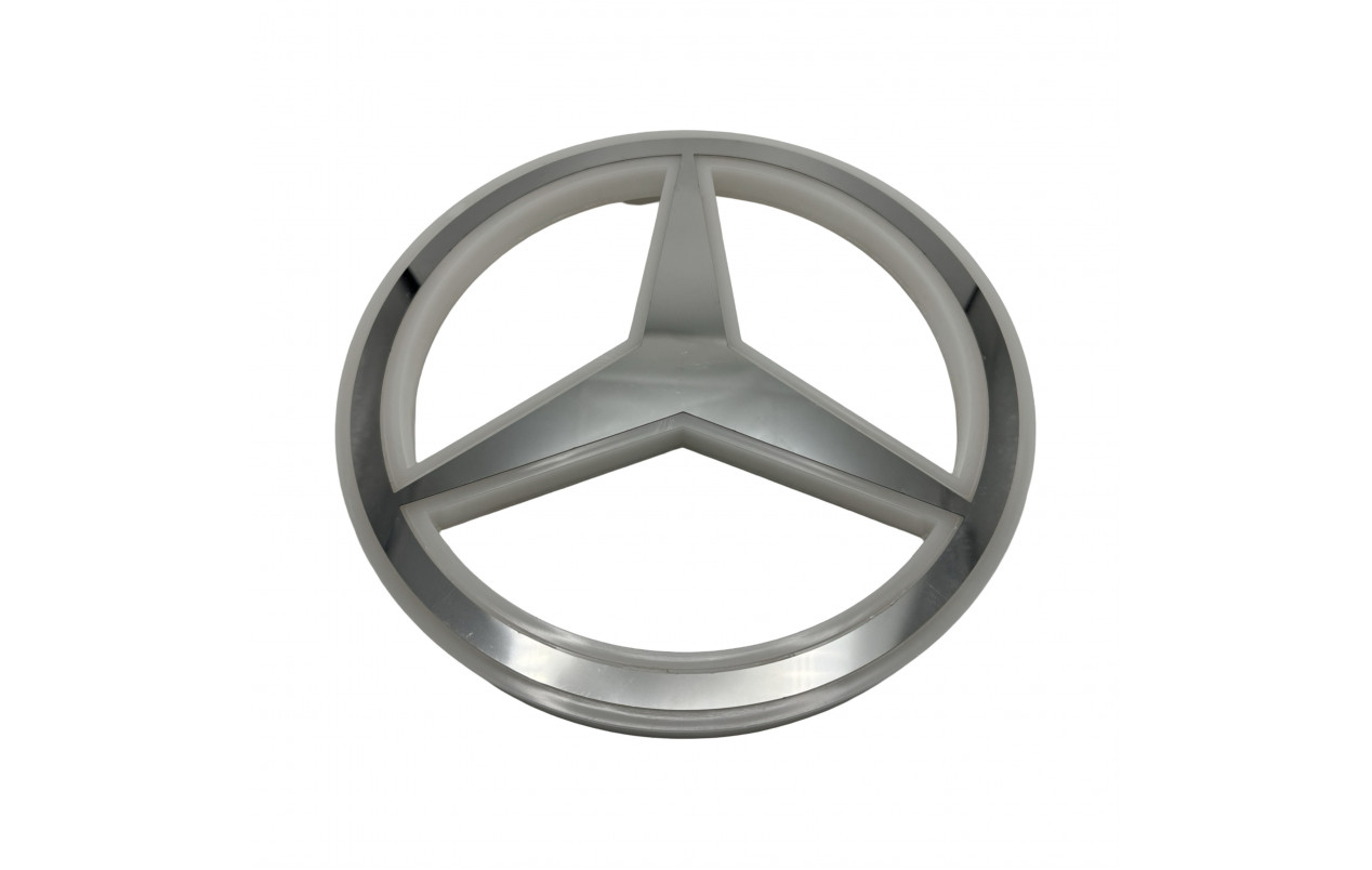 Знак Mercedes Красный LED