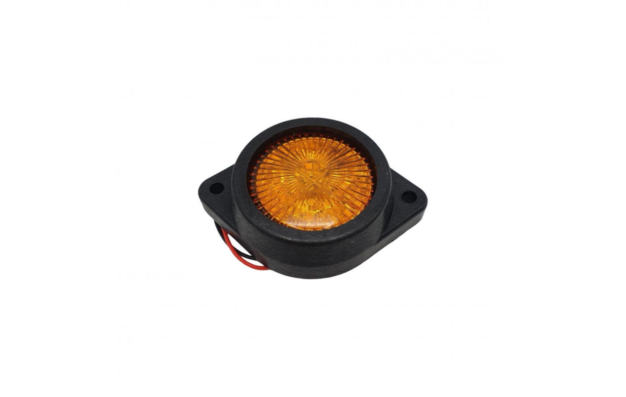 Фонарь габаритный Желтый 24v 4LED L0036 NOKTA