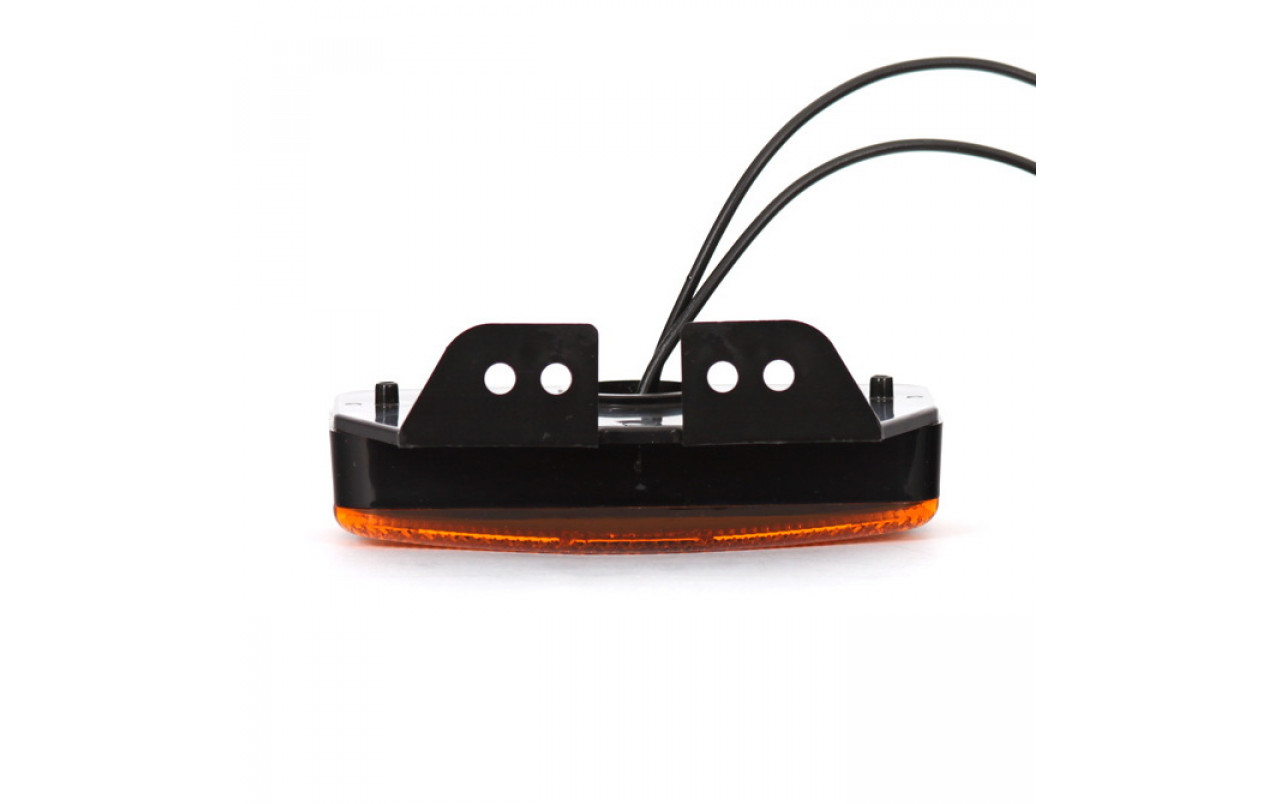 Фонарь габаритный на прицеп с кронштейном Желтый 12-24v LED 223Z WAS