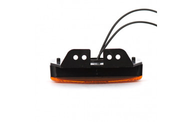 Фонарь габаритный на прицеп с кронштейном Желтый 12-24v LED 223Z WAS